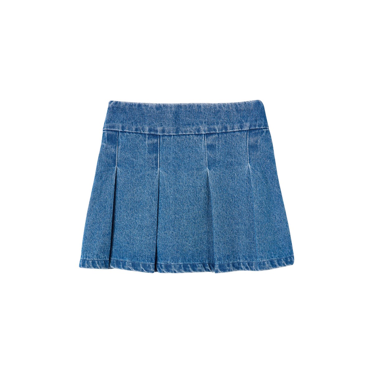Jupe denim denim brut, VERTBAUDET
