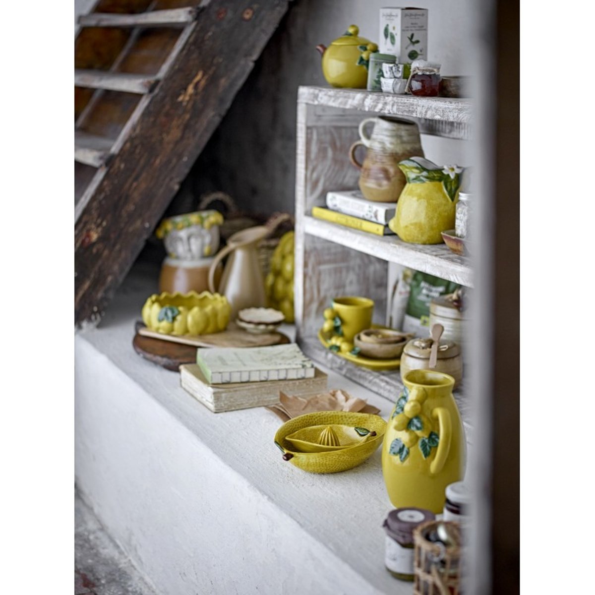 Bol grès citron LIMONE jaune, BLOOMINGVILLE