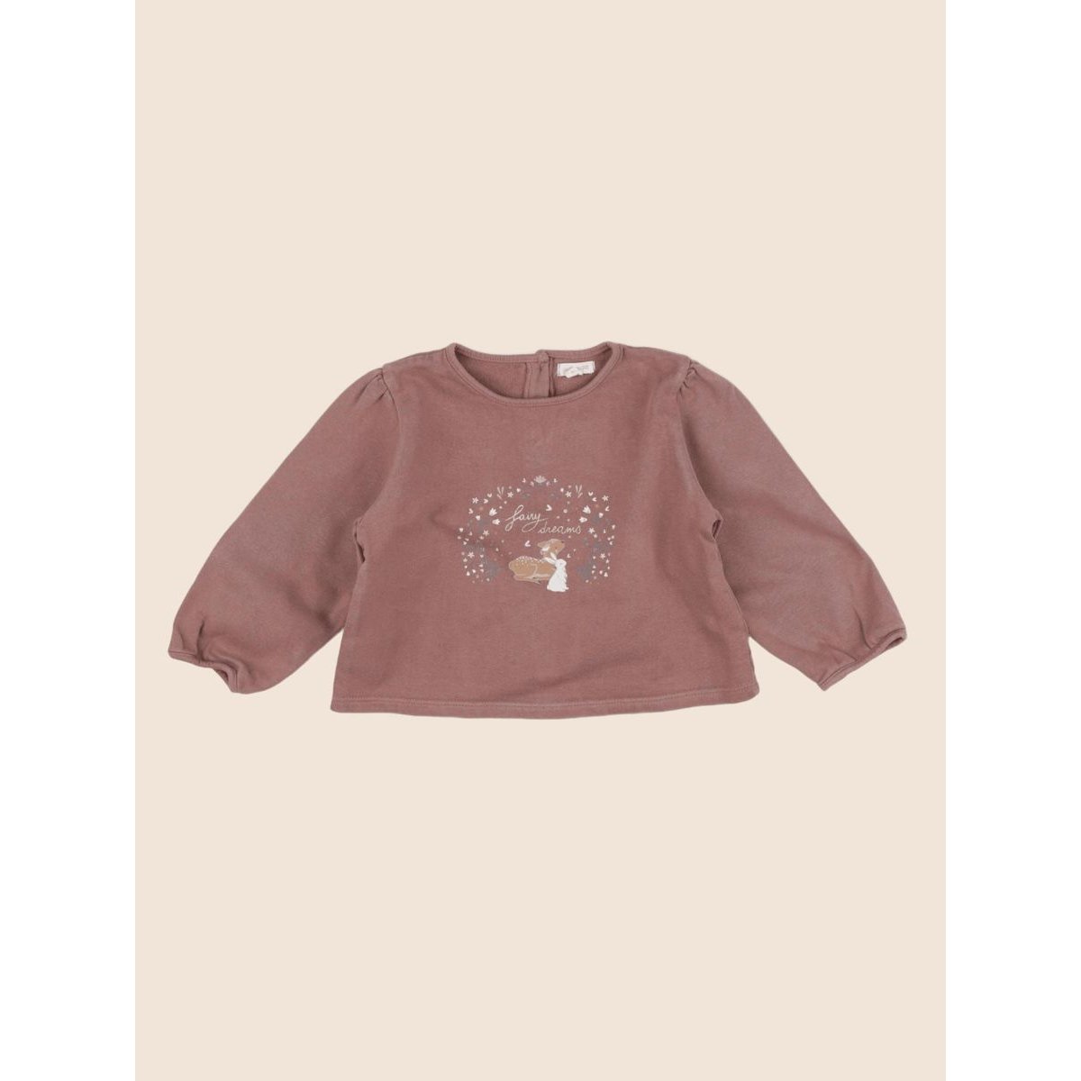 Sweat - Etat satisfaisant marron, VERTBAUDET