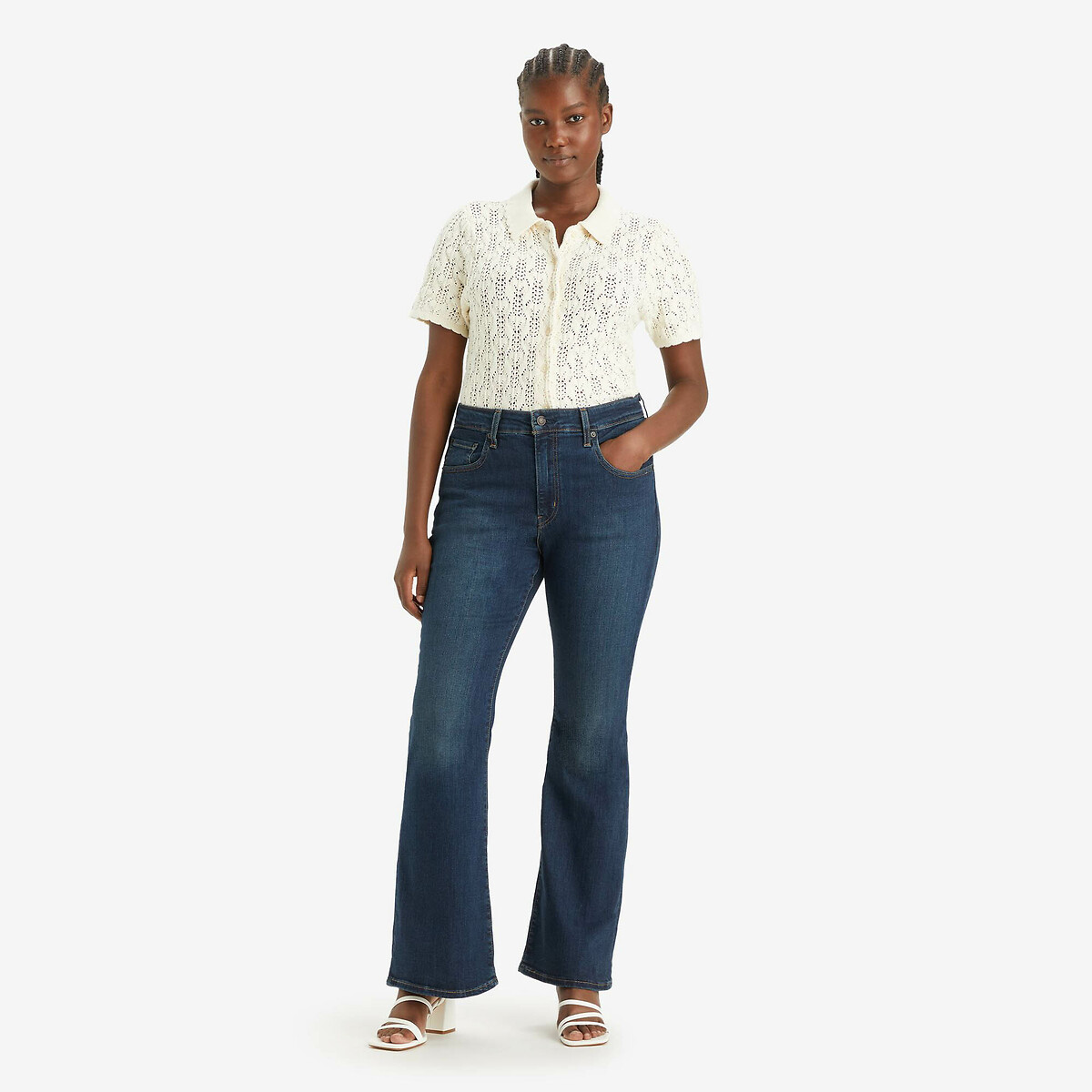 726 HR Flared Jeans windsor wine, LEVI'S