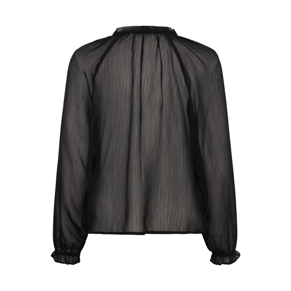 Blouse à manches longues noir pitch black, CREAM