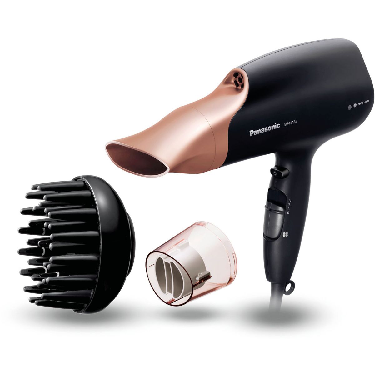 Sèche cheveux EH-NA65CN825 nanoé rose et noir, PANASONIC