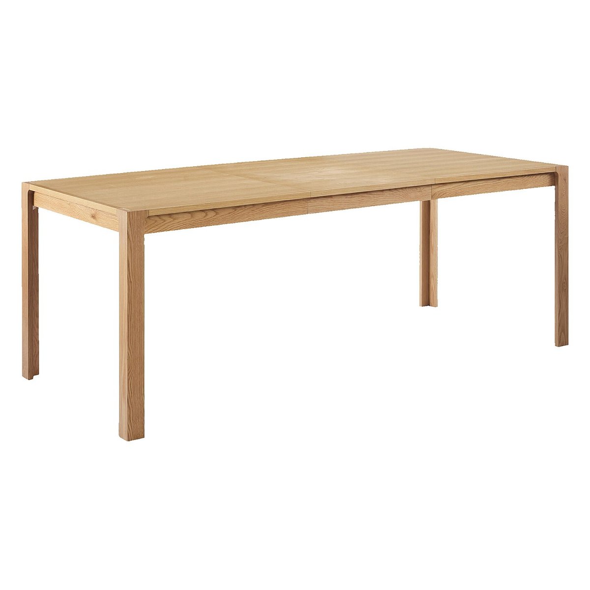 Table à manger bois IVOINE naturel clair, HABITAT