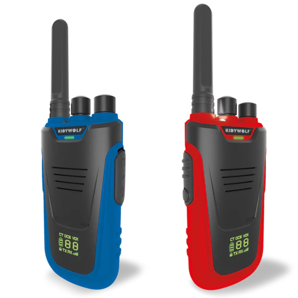 Paire de Talkie-Walkie bleu, KIDYWOLF