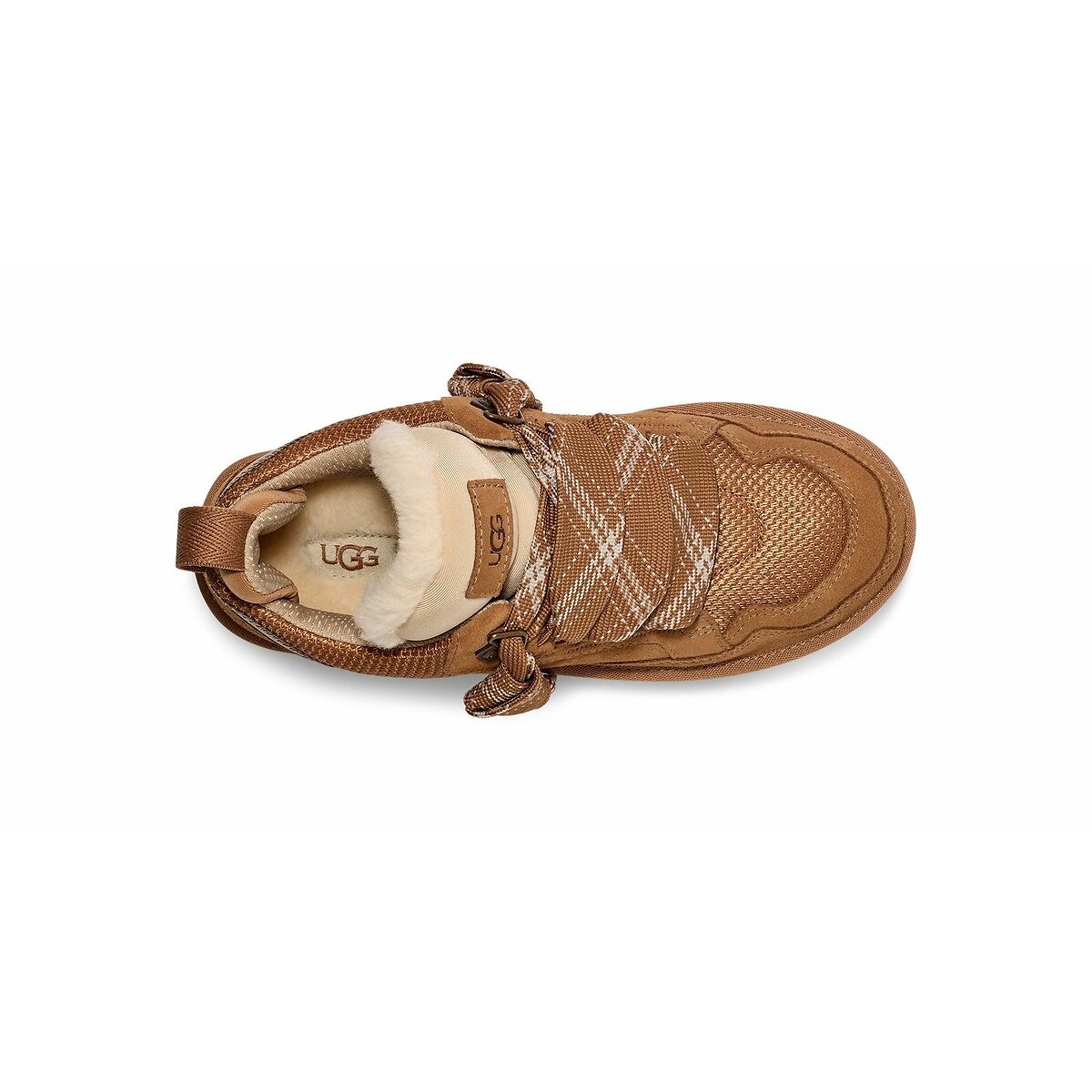 Baskets fourrées Lowmel noisette, UGG