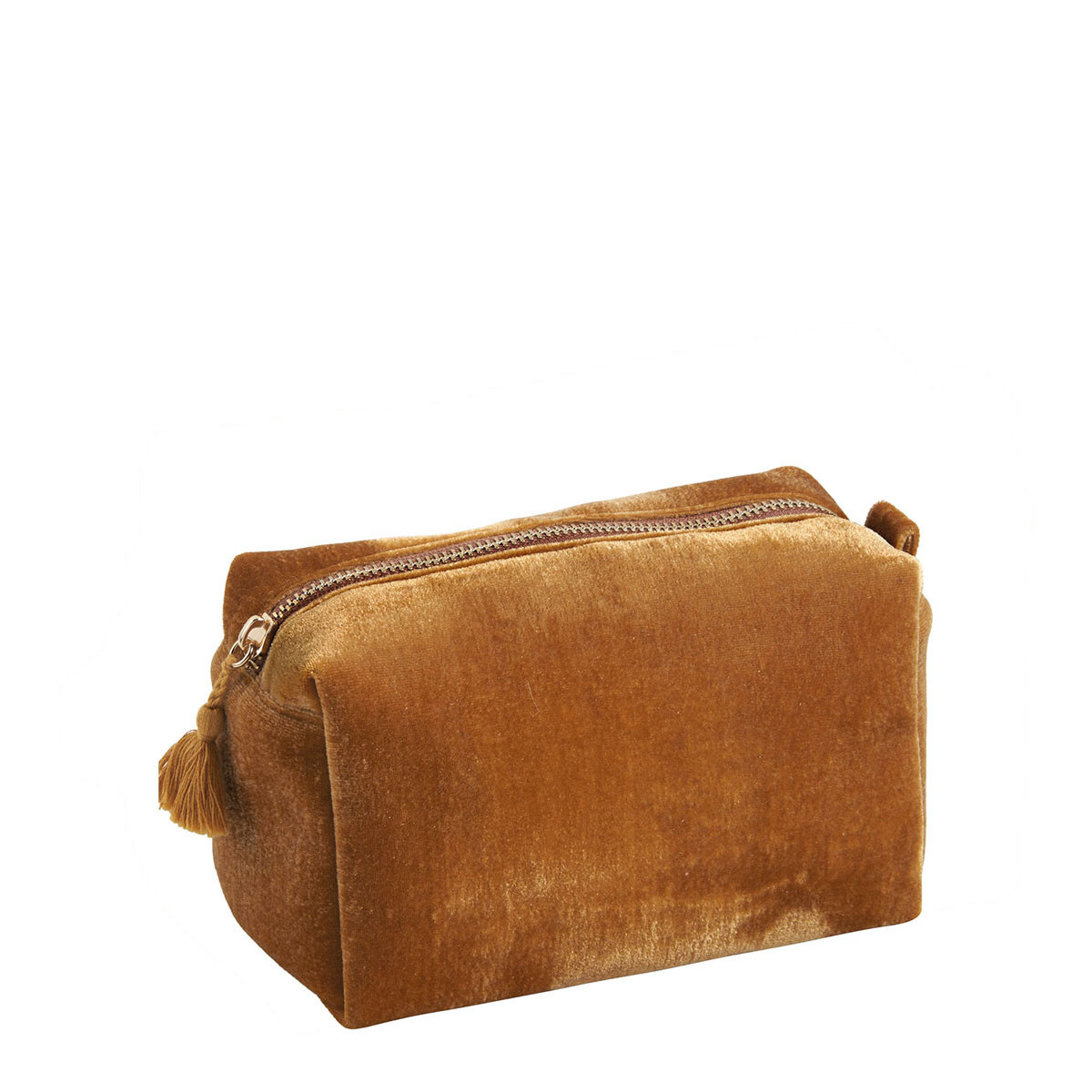Trousse de toilette rectangulaire jaune, MATHILDE M