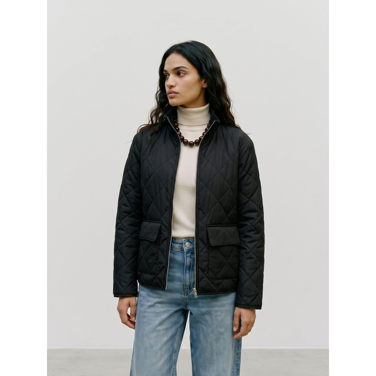 Veste Matelassée black, VERO MODA