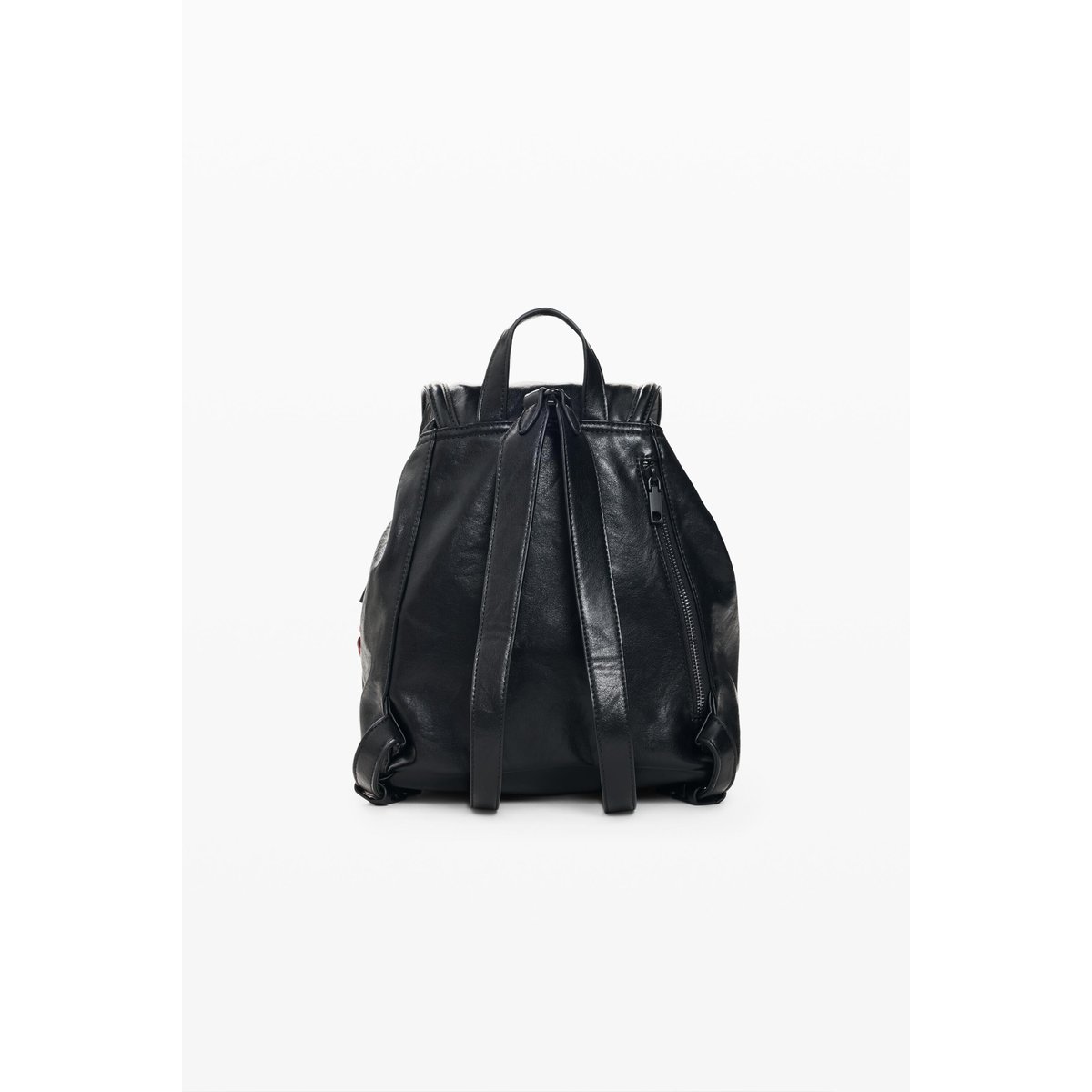 Petit sac à dos brodé noir, DESIGUAL