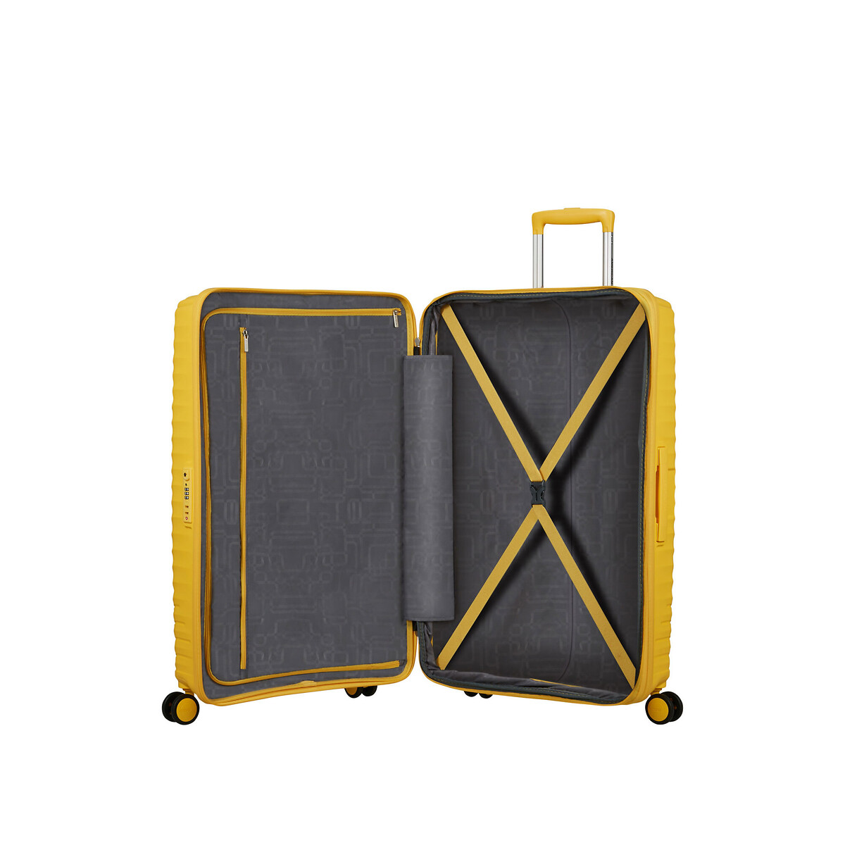Mala de Viagem Grande Diablast 78cm Expansível, 98L, American Tourister amarelo, AMERICAN TOURISTER