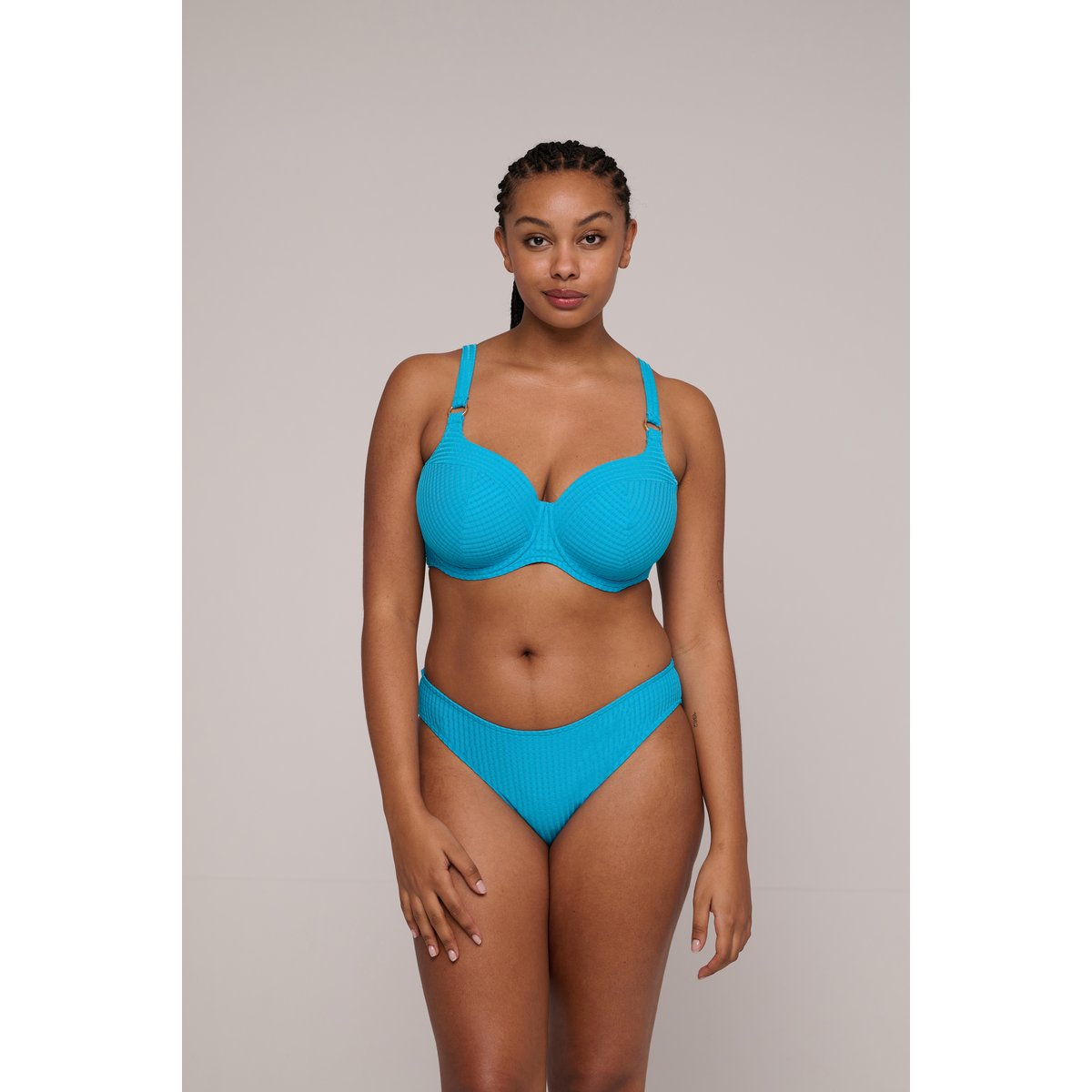 Bikini Slip brésilien KOCHI bleu - sea breeze, PRIMADONNA