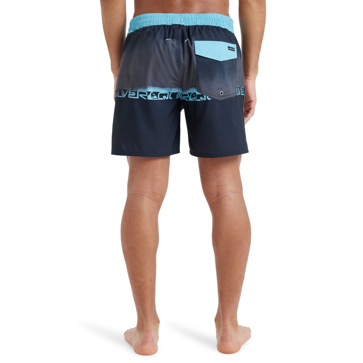 Short de bain EVERYDAY 16" noir black wordblock, QUIKSILVER