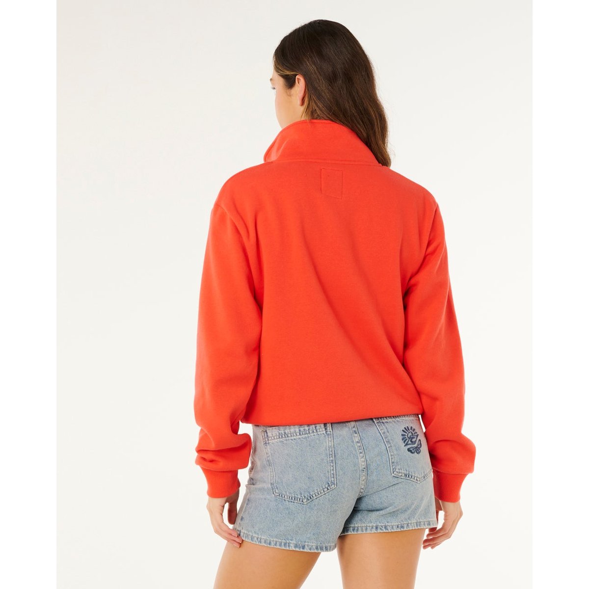 Sweat Rc Heart Half ZIP rouge, RIP CURL