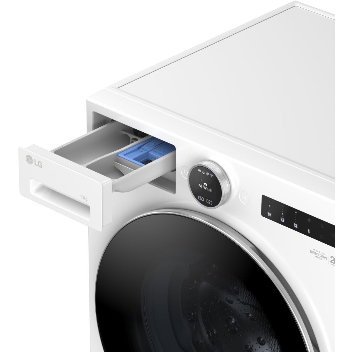 Lave linge hublot F34X71WHST blanc, LG