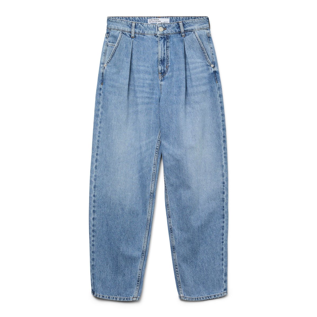 Jean Coupe Droite medium blue denim, VERO MODA