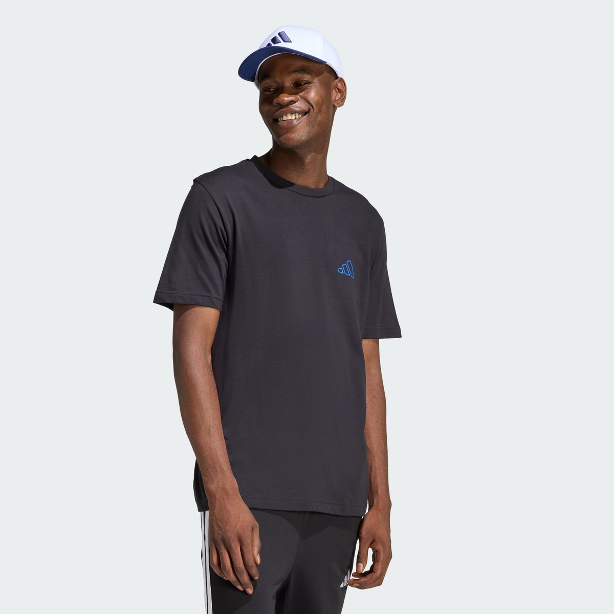 T-Shirt Graphique Triple Stripe Vibe T-Shirt Graphique Triple Stripe Vibe black, ADIDAS SPORTSWEAR