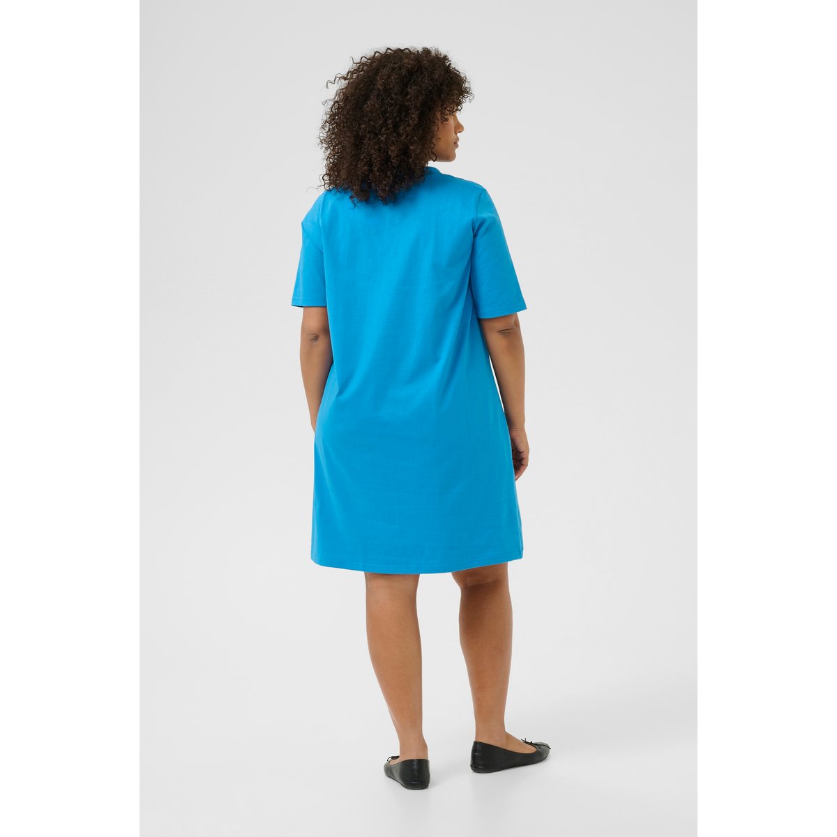 Robe bleu french blue, KAFFE CURVE