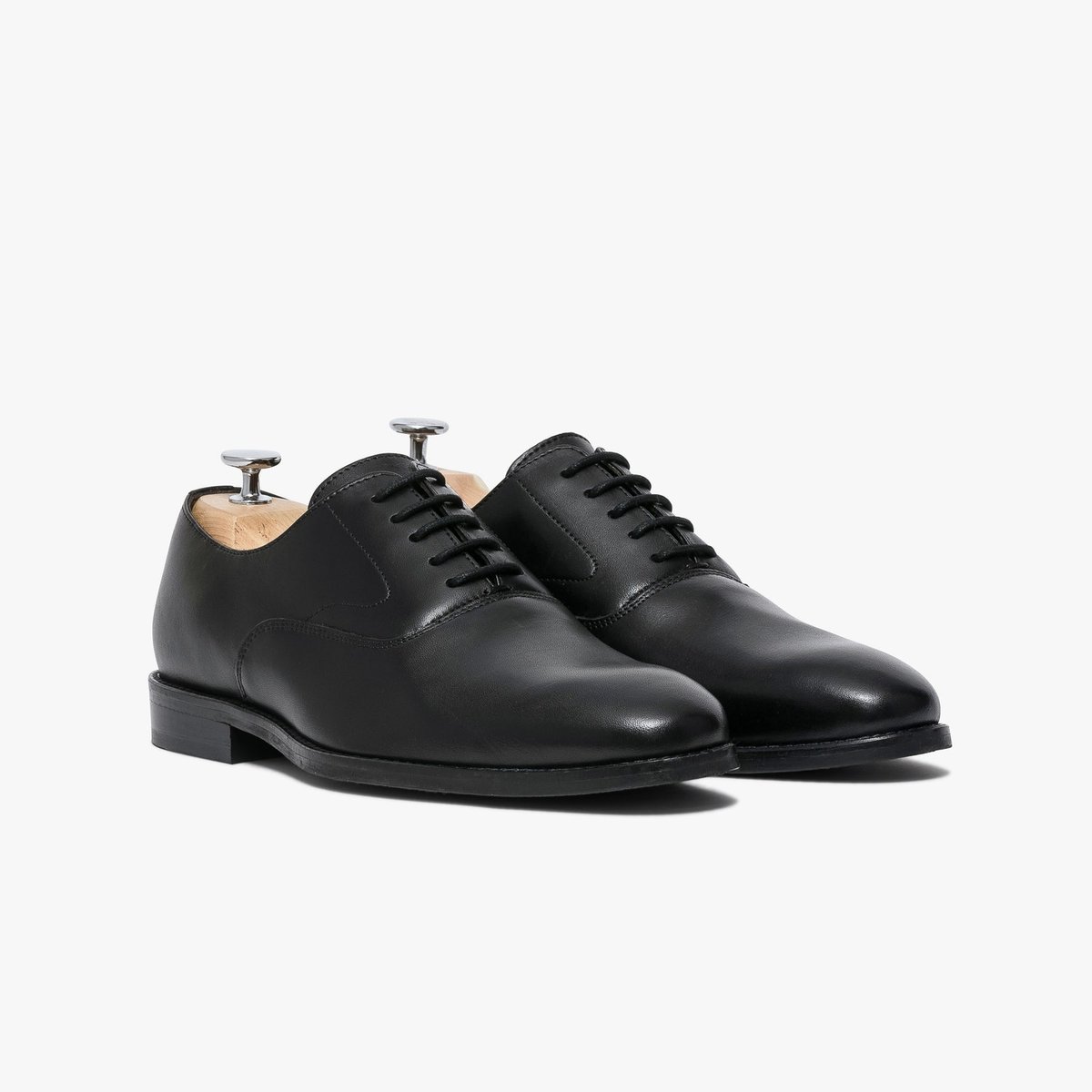 Derby en cuir LUCIAN noir, BOCAGE