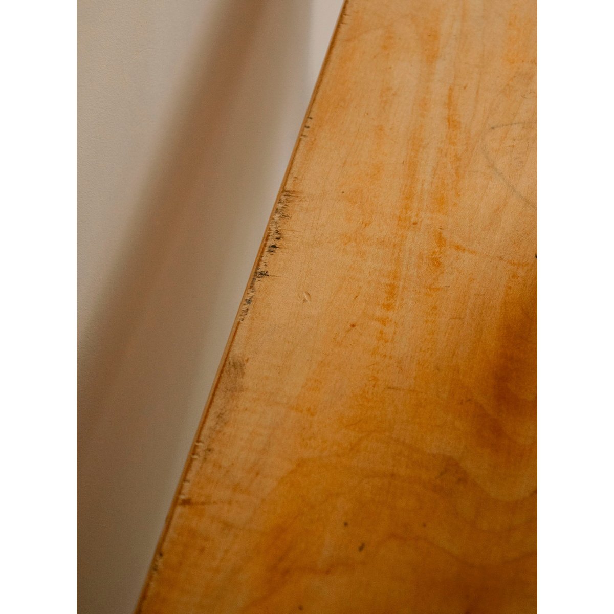 Table à manger de ferme rustique Romy N°1489 - Bon état bois clair, DEBONGOUT