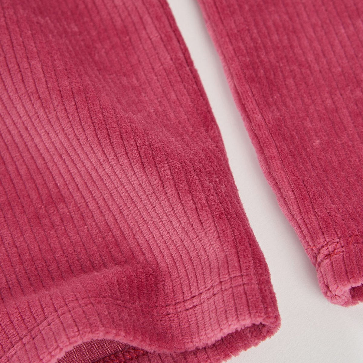 Pantalon en velours cotelé fille grenat, BOBOLI