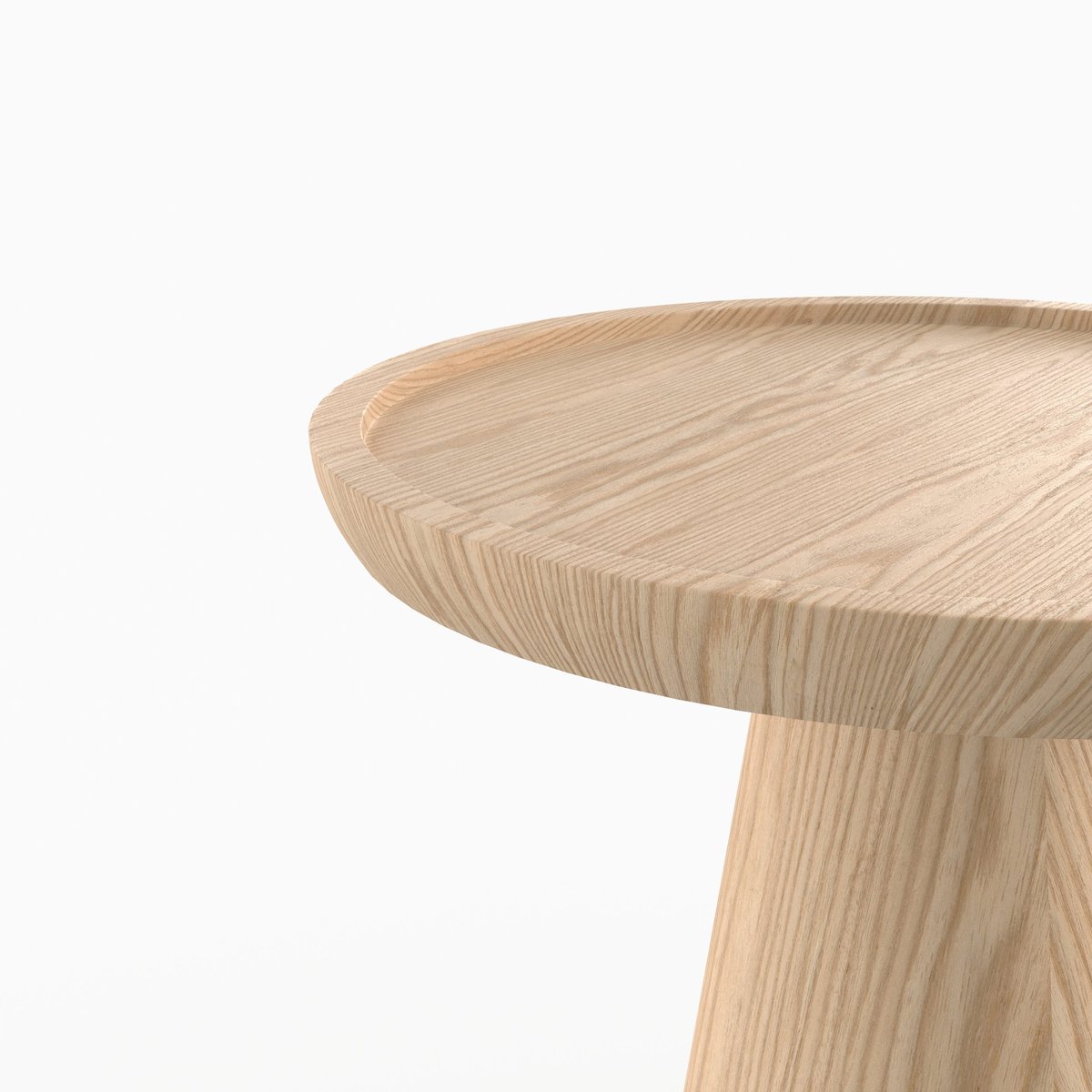 Table d'appoint Come - CÔME marron clair, MAISON PAVANE