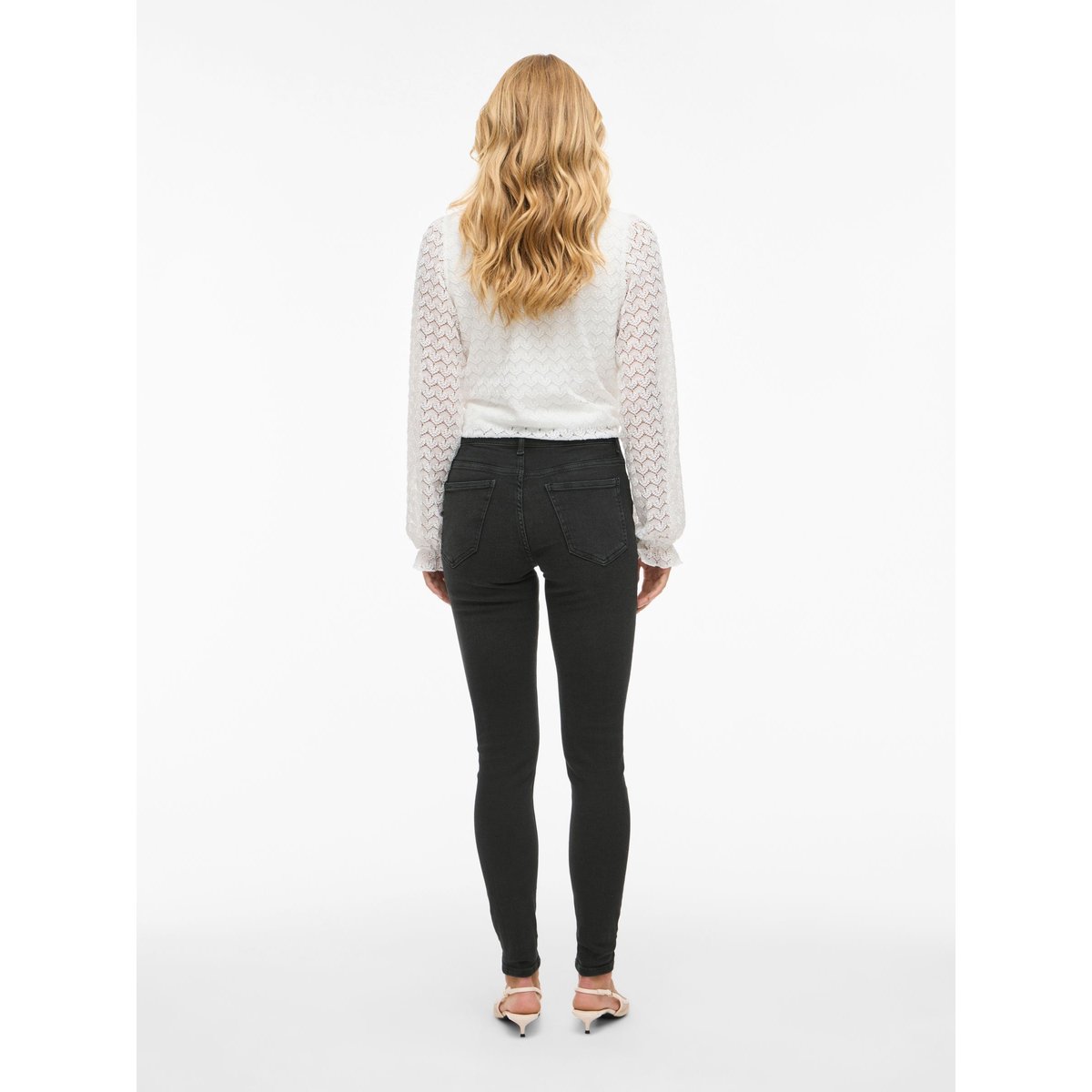 Jean Skinny black denim, VILA