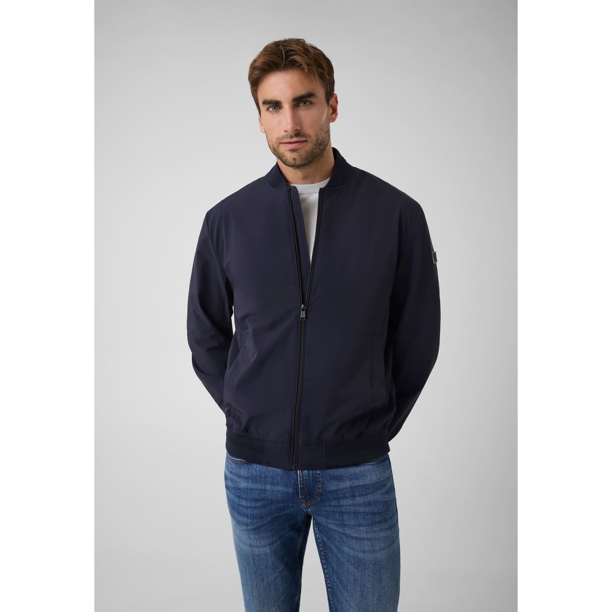 Veste Bomber bleu foncé, GUESS