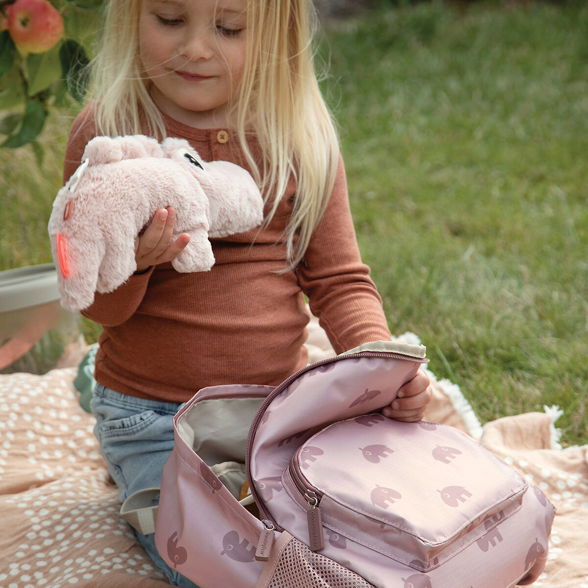 Sac à dos enfant ozzo rose, DONE BY DEER