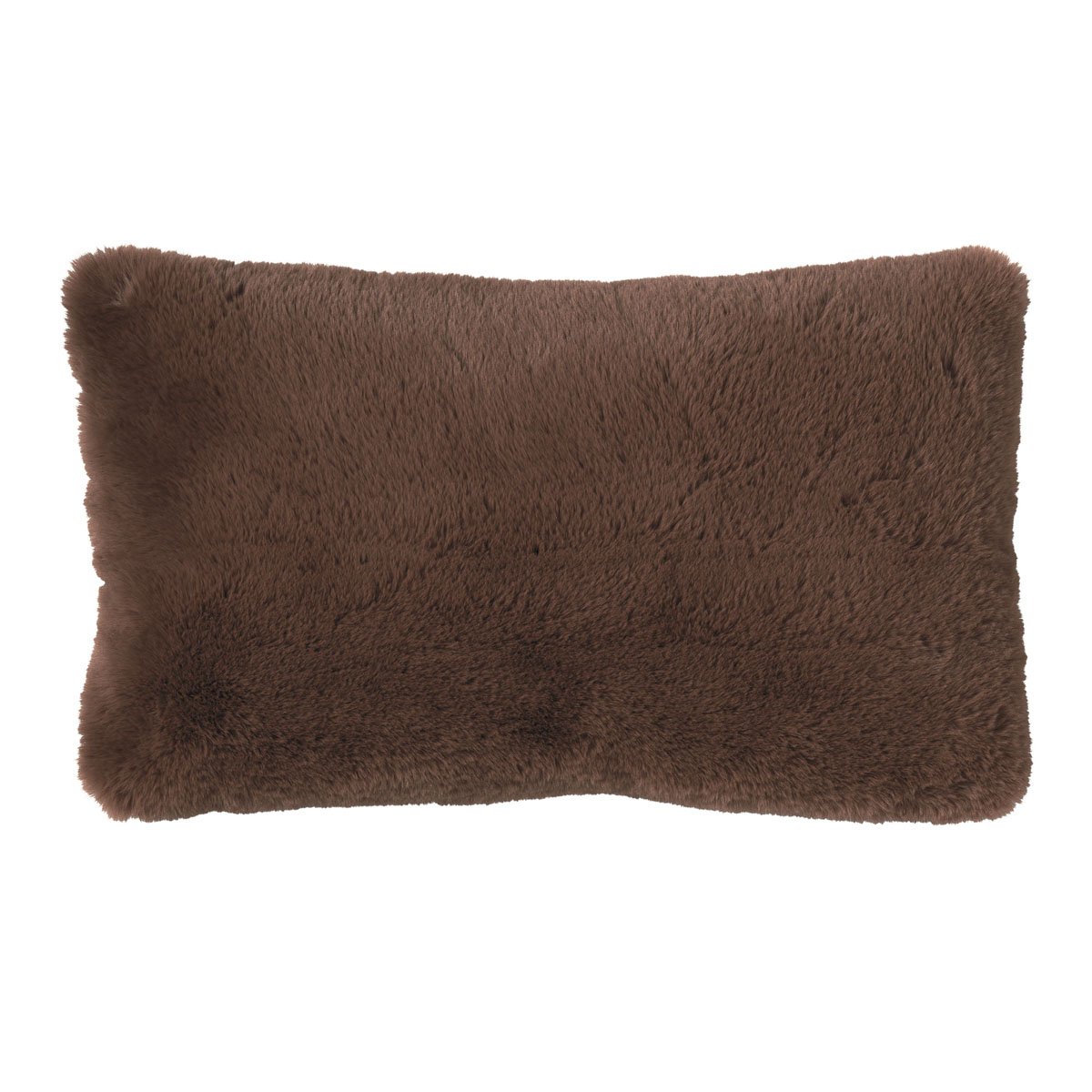 Coussin Zaya marron foncé, DUTCH DECOR
