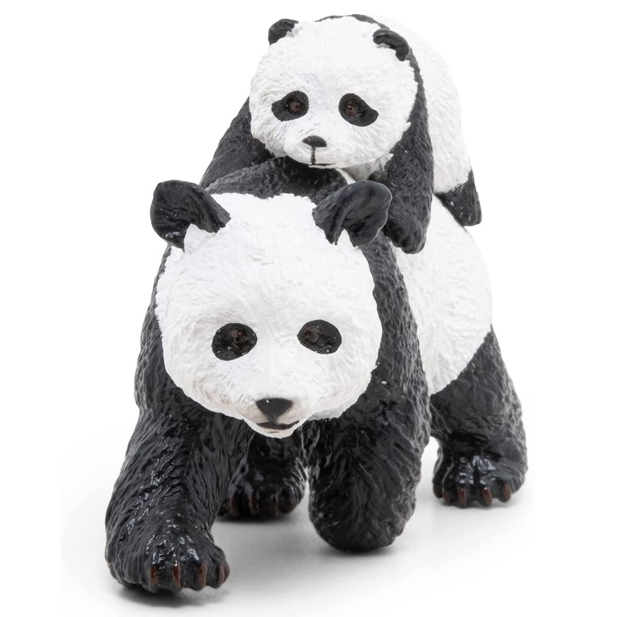 Figurine Panda et son bébé noir, PAPO