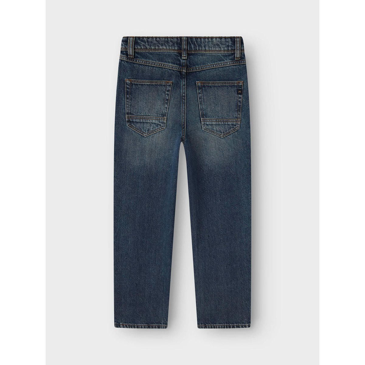 Jean droit dark blue denim, NAME IT