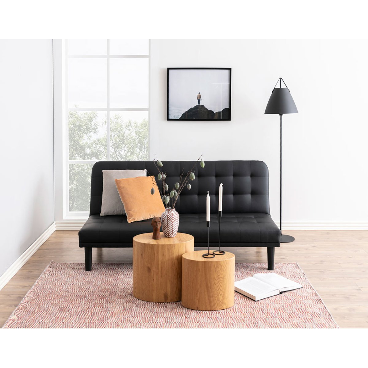 Lot de deux Tables basses - AERYN bois, BEST MOBILIER