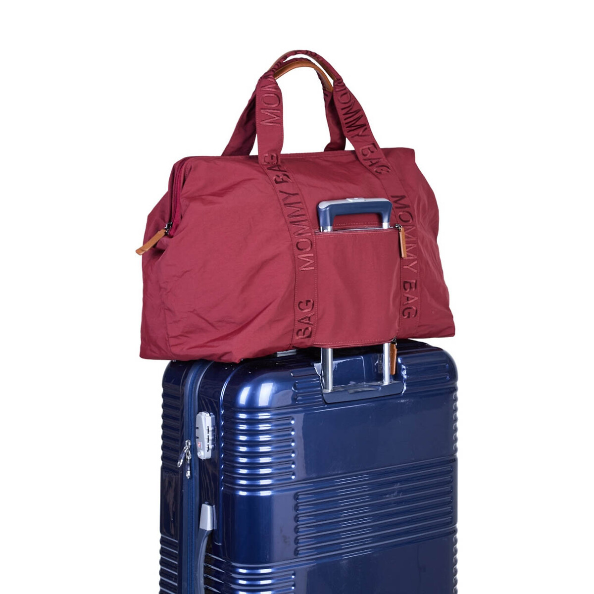 Sac à langer Mommy bag Signature Urban rouge foncé, CHILDHOME