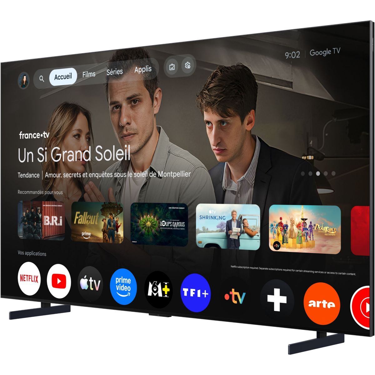 TV Mini LED 98A400U (2026) 98" (249 cm) couleur unique, TCL