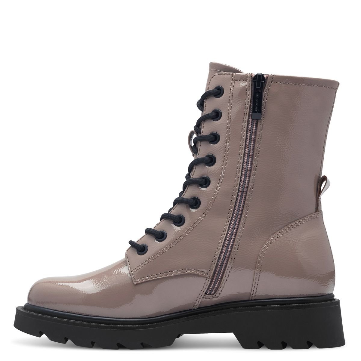 Bottine à talon marron taupe, TAMARIS