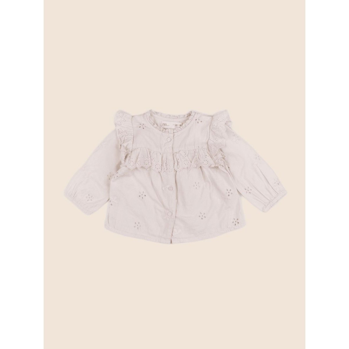 Blouse - Très bon état beige, ZARA