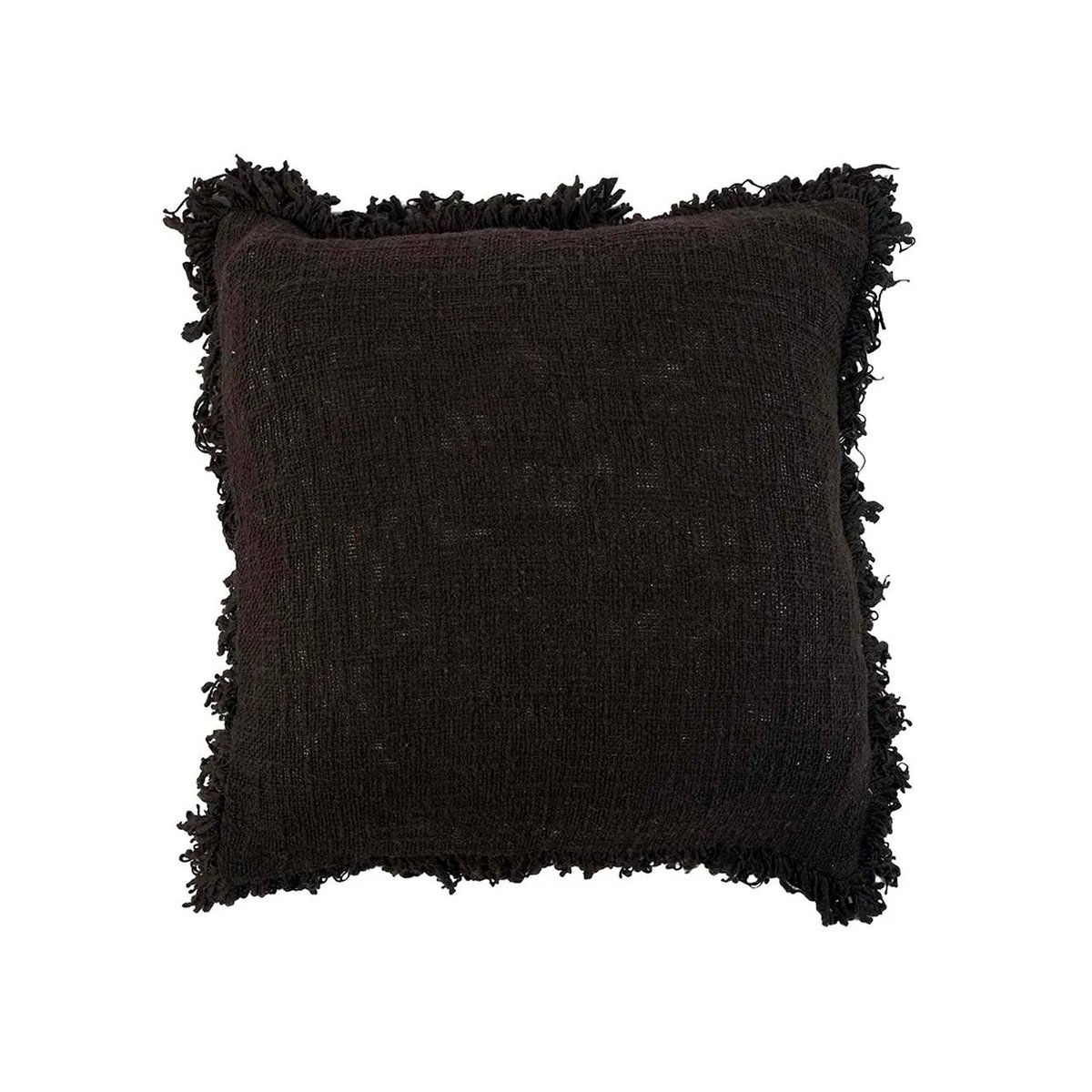 Housse de coussin en coton FULL MOON noir, BAZAR BIZAR