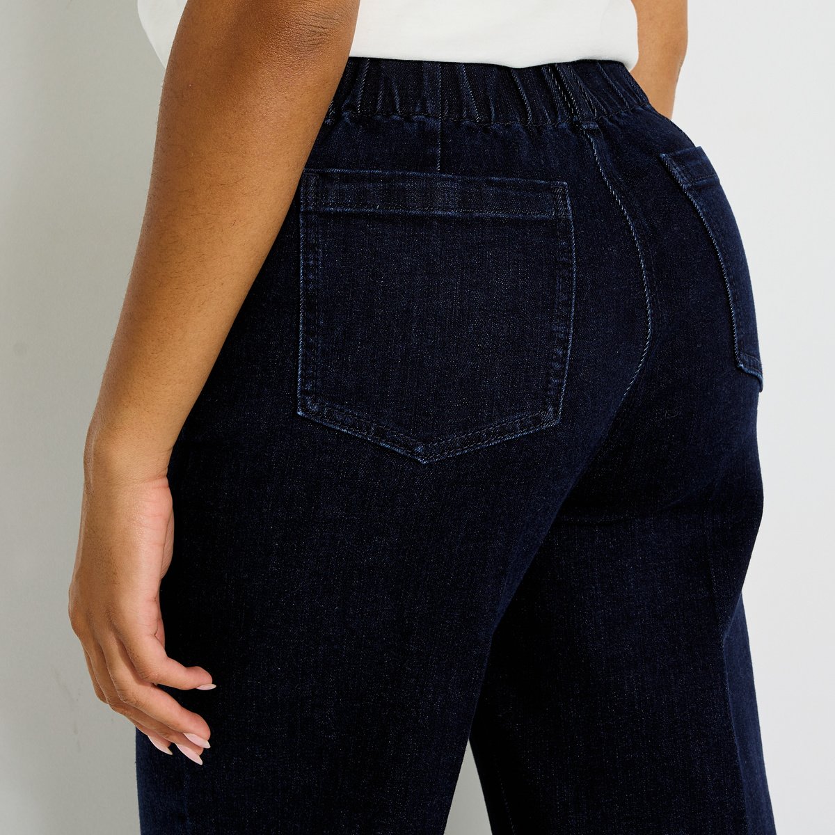 Jean flare PALMA F.02 bleu brut, GRAIN DE MALICE