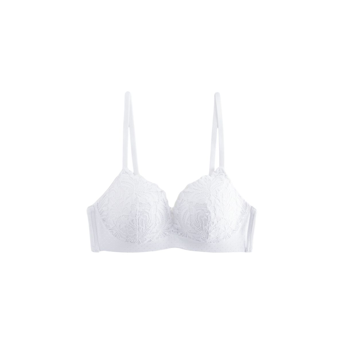Soutien-gorge rembourré sans armatures blanc, NEXT