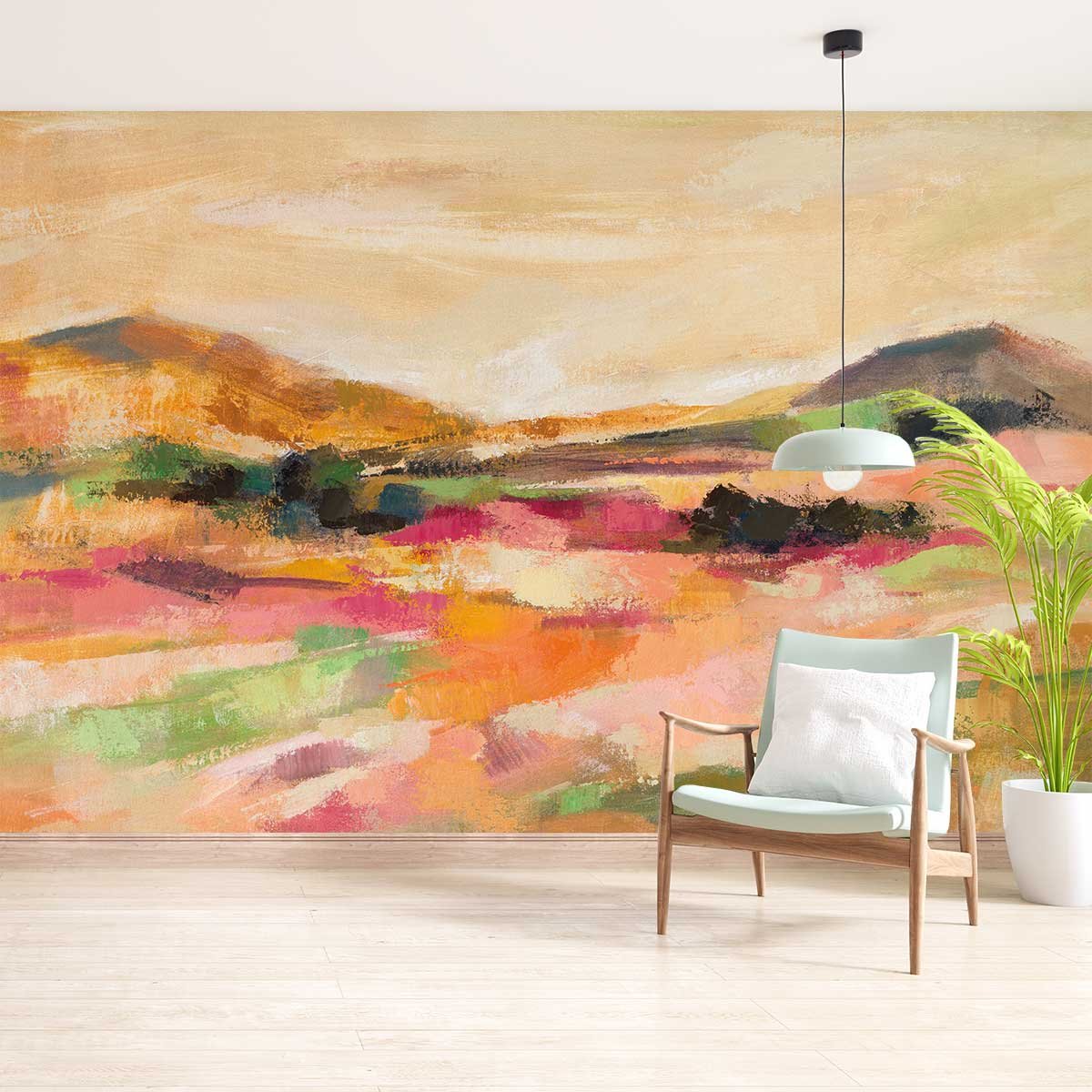 Papier peint rêve d'été intissé, HEXOA