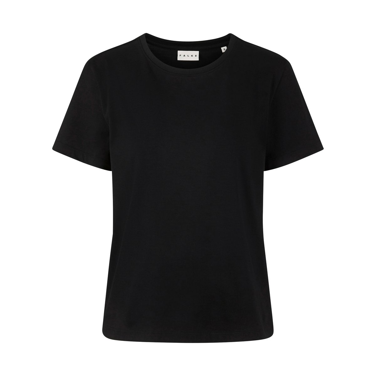 T-Shirt Essential Cotton noir, FALKE