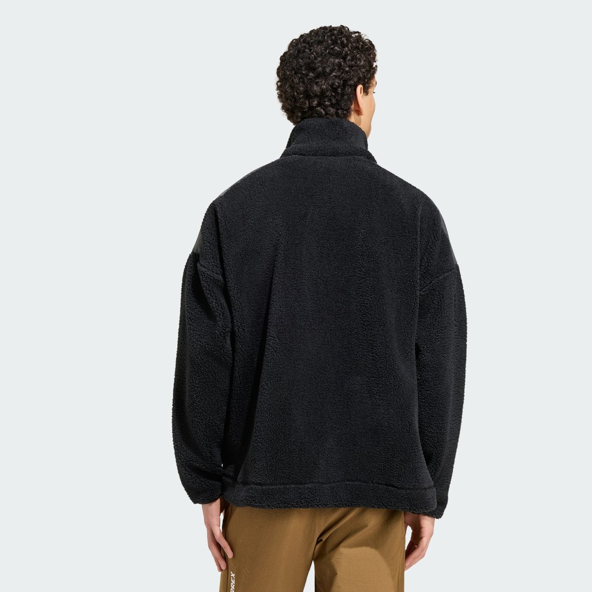 Pull-Over Terrex Xploric Climawarm High Pile Snap Pull-Over Terrex Xploric Climawarm High Pile Snap black, adidas Performance