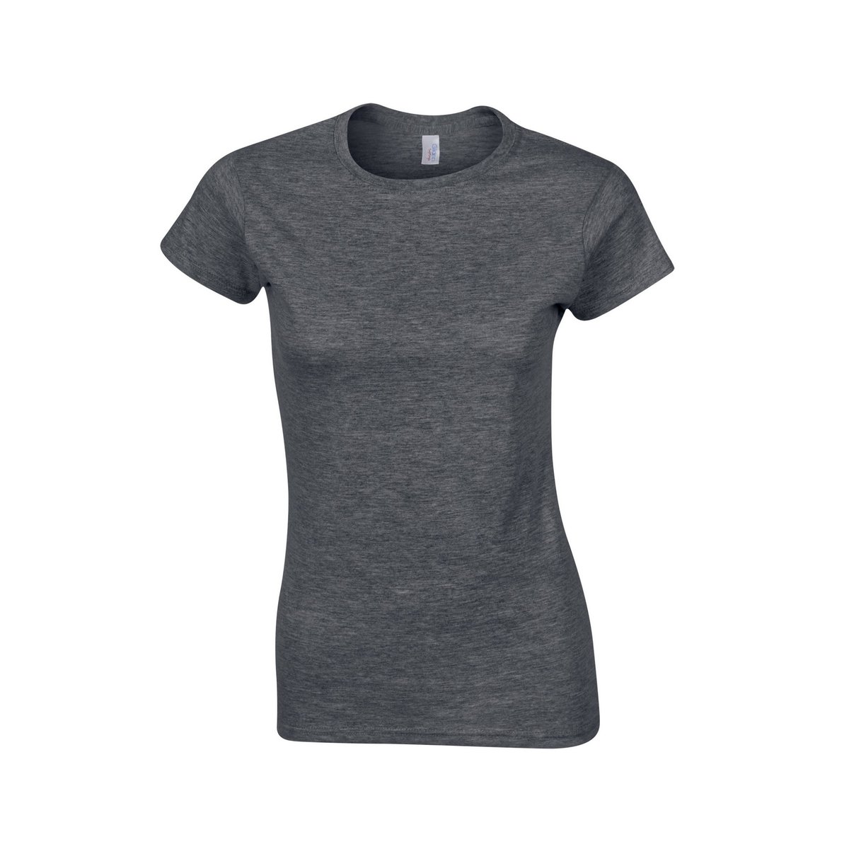T-shirt SOFTSTYLE gris chiné, GILDAN