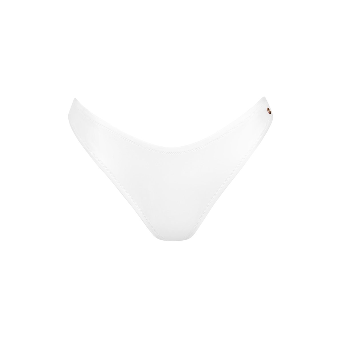Bas maillot slip de bain échancré Sardinia blanc, LISCA