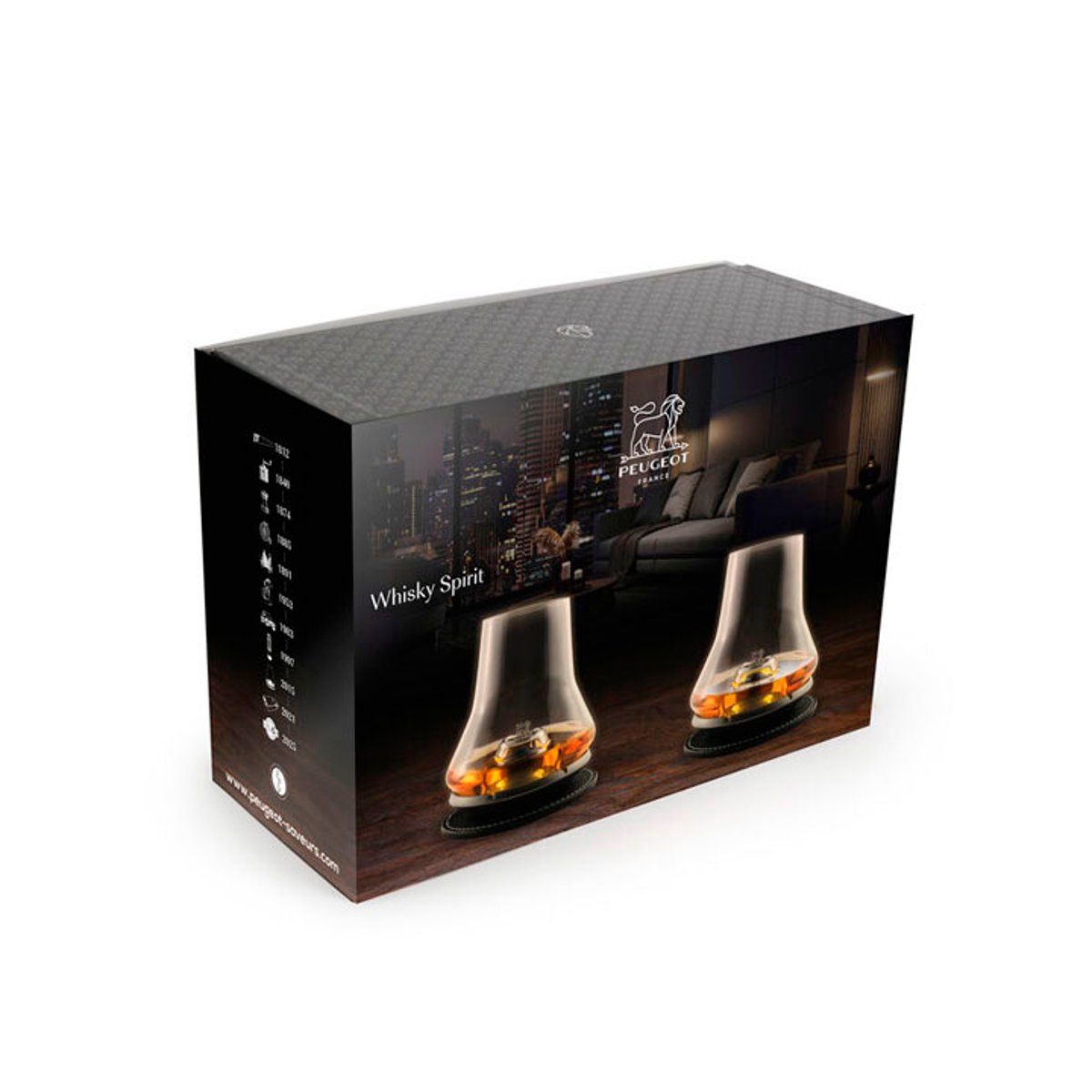 Coffret cadeau - 2 sets de dégustation couleur unique, PEUGEOT