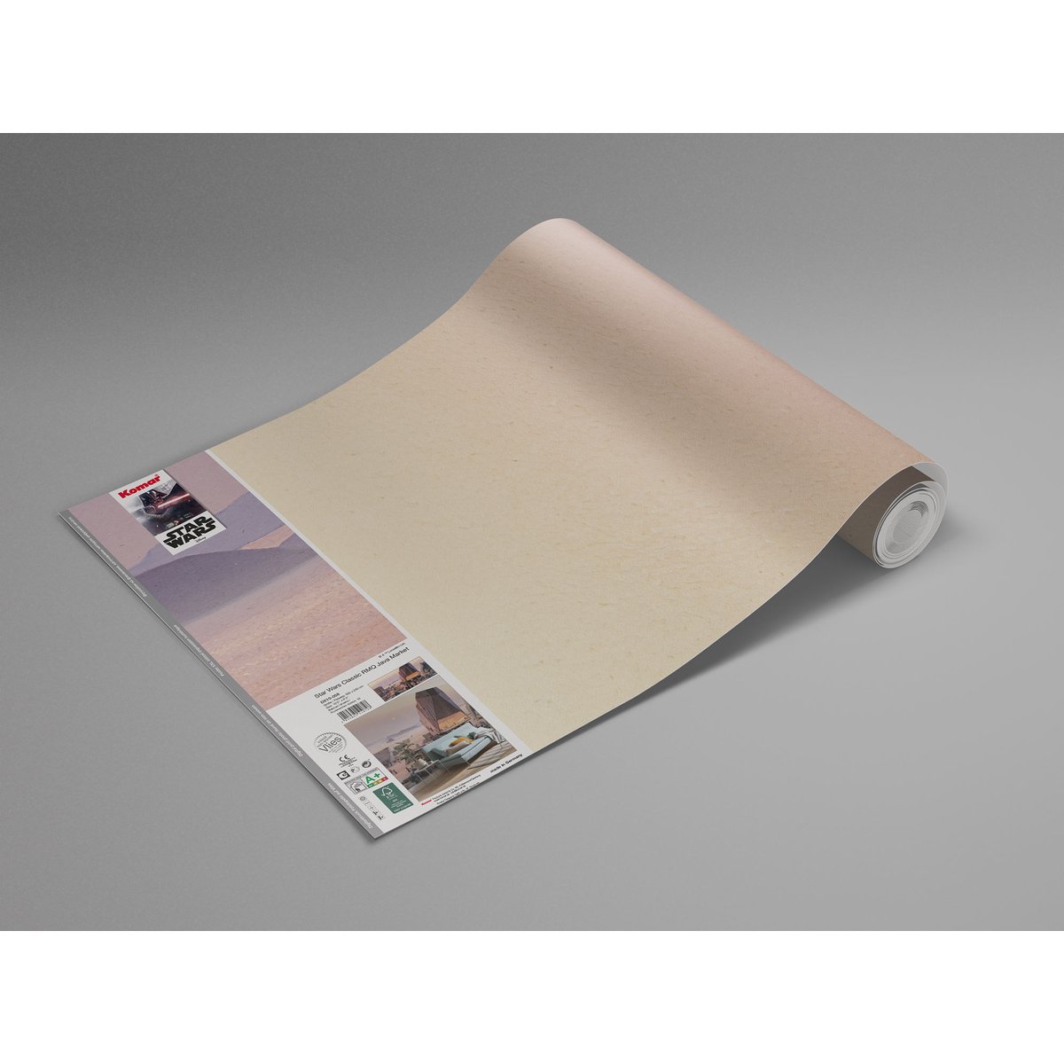 Papier peint Komar - Star Wars Classic RMQ Java Market - 500 x 250 cm violet, HEXOA