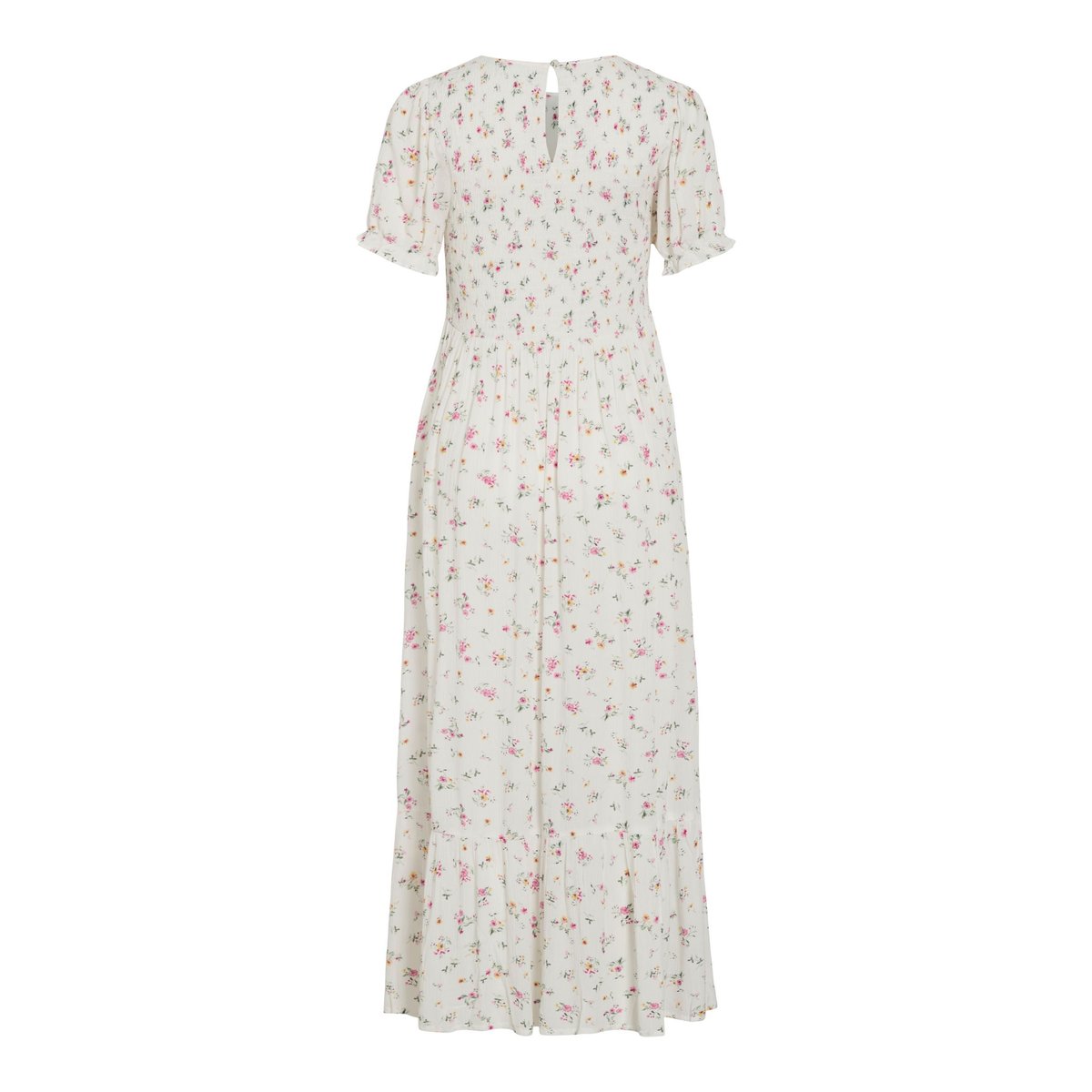 Robe Mi-Longue blanc - snow white2, VILA