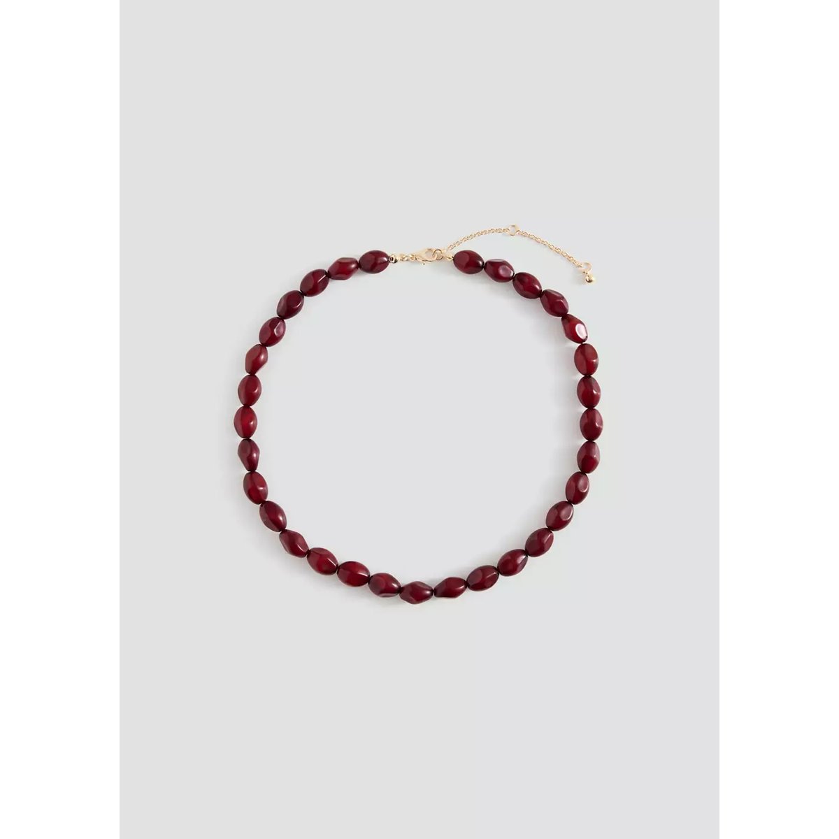 Collier perles rouge, MANGO TEEN