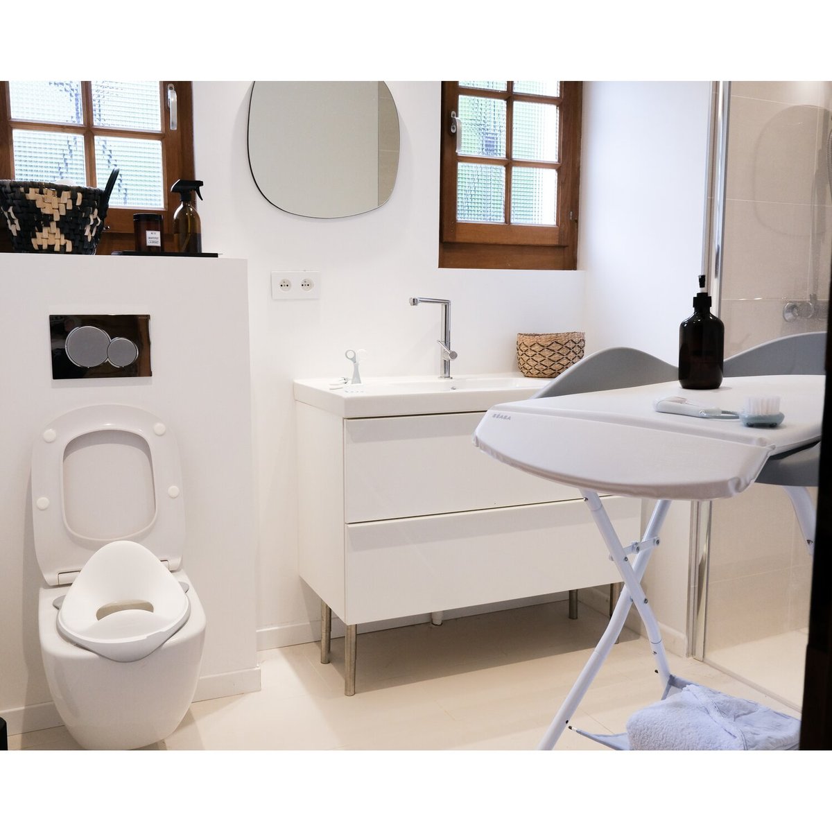 Réducteur de toilette blanc, gris, BEABA