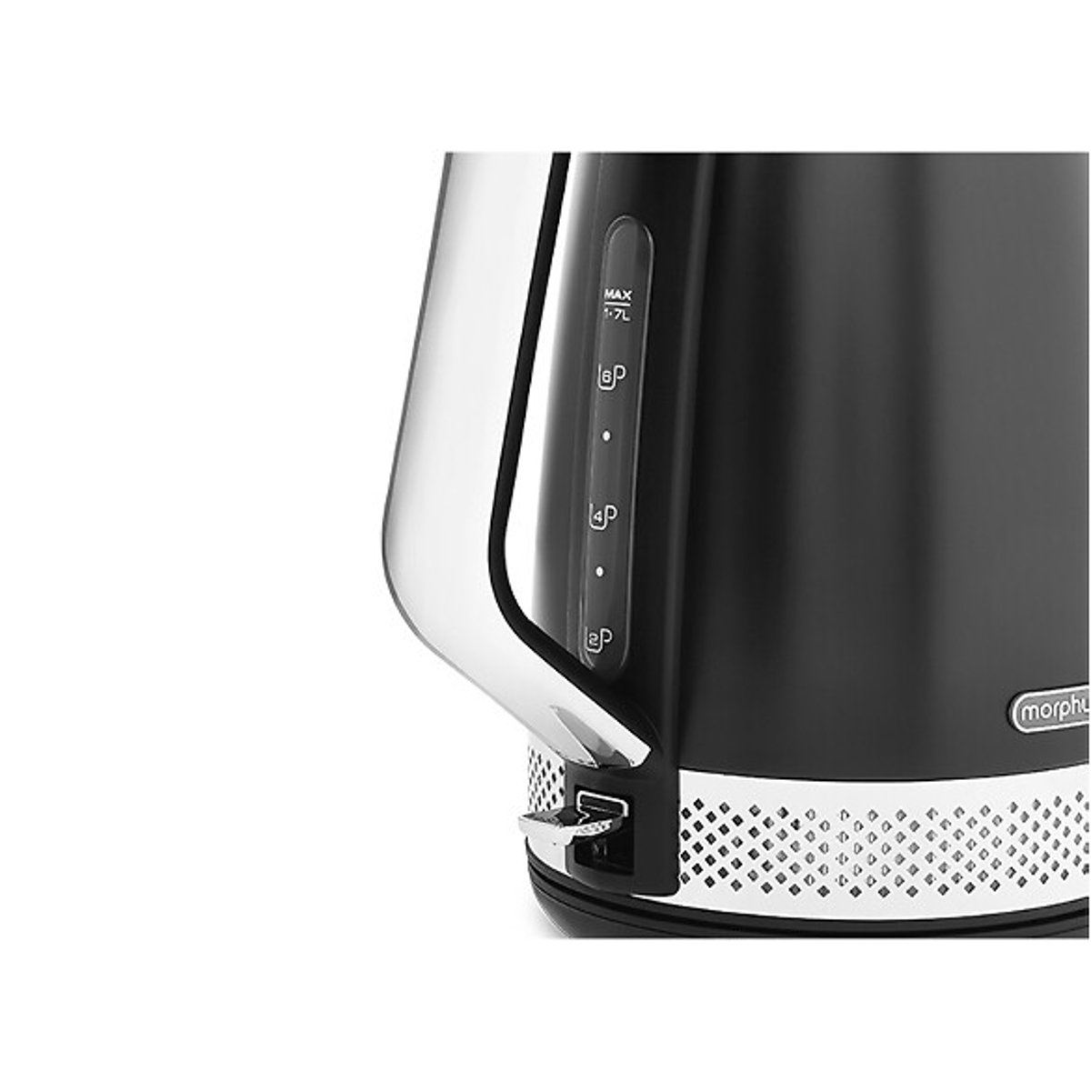 Illumination 1.7L Jug Kettle black, MORPHY RICHARDS