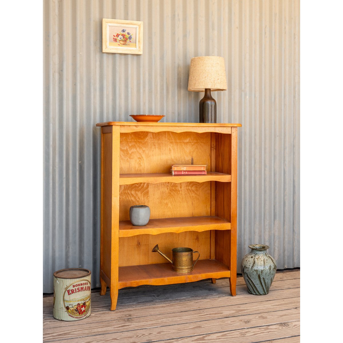 Étagère en bois Gaëlle N°1468 - Bon état bois clair, DEBONGOUT